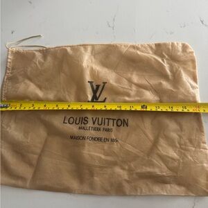 Louis Vuitton Tan Dust Bag